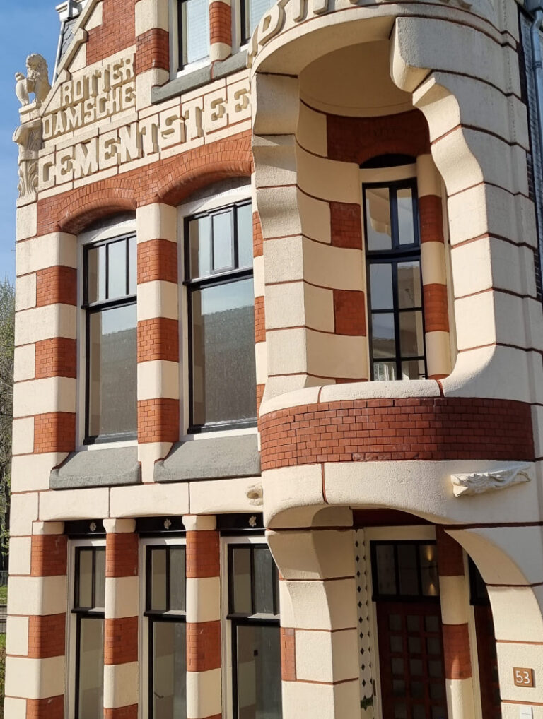 Voorgevel Villa van Waning in Rotterdam